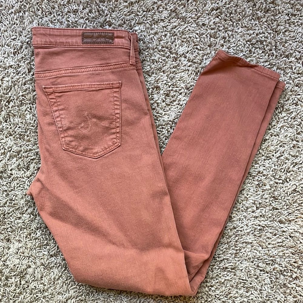 AG Adriano Goldschmied The Stevie Ankle Jeans, size 28